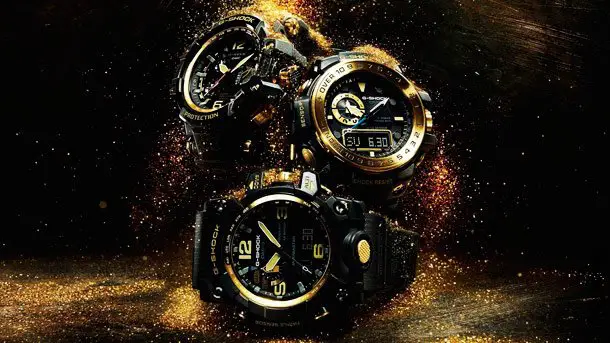 Casio дополнила коллекцию G Shock премиальной серией Master of G Black&Gold