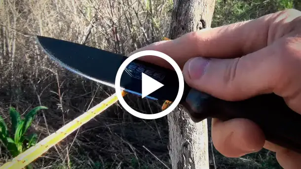 How-To-Sharpen-A-Knife-With-Paracord-Vid